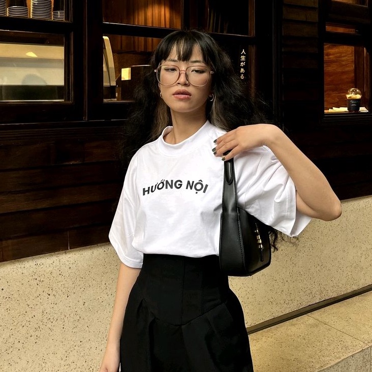 Áo thun hướng nội - trắng - introvert boy club