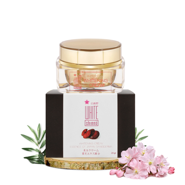 Kem làm mờ thâm nám và dưỡng trắng da White Shinno Nhật Bản 20gr
