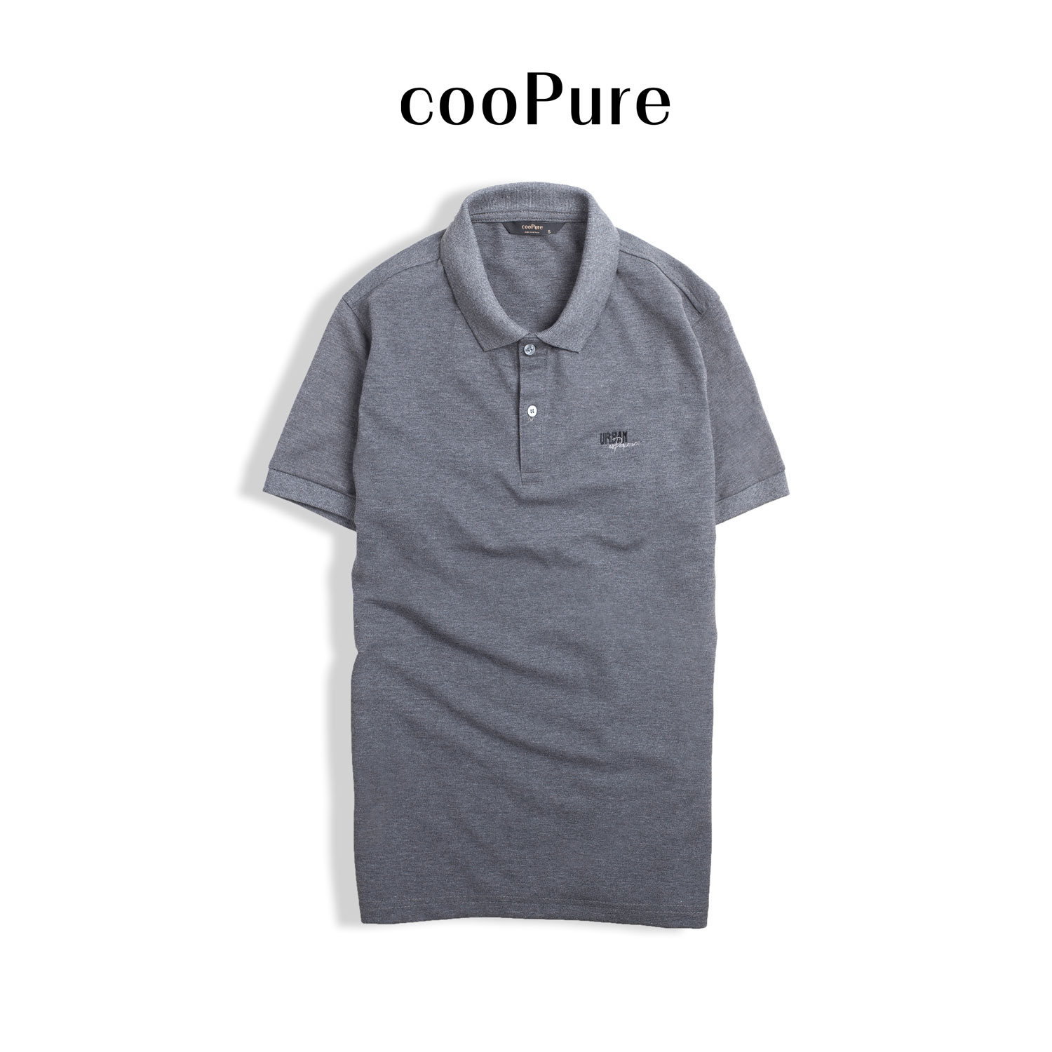 Áo thun polo nam cooPure vải Cotton Melange mix sợi elastin, thiết kế hiện đại NO.1404 (4 màu)