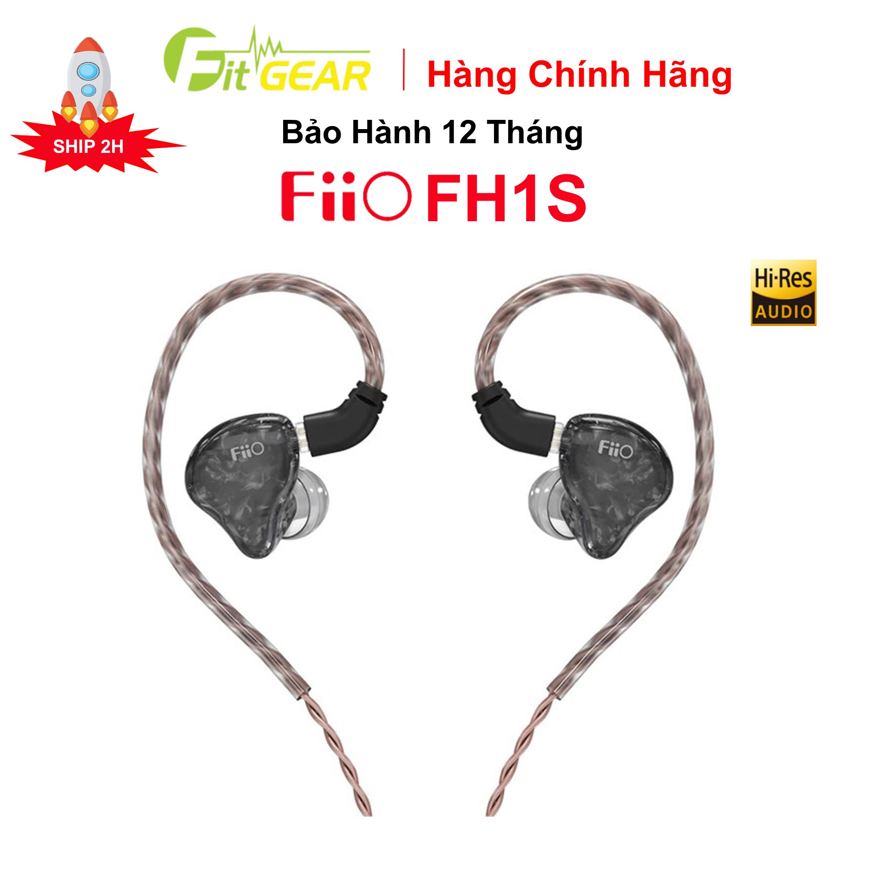 Tai nghe fiio fh1s chính hãng - bảo hành 12 tháng