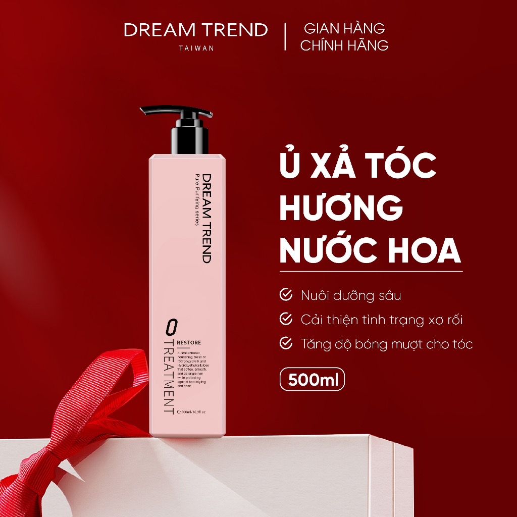 Dream Trend mặt nạ tóc ủ xả phục hồi tóc hư tổn
