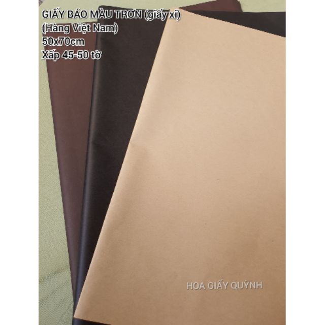 1 xấp 40-45 tờ giấy xi măng, kraft