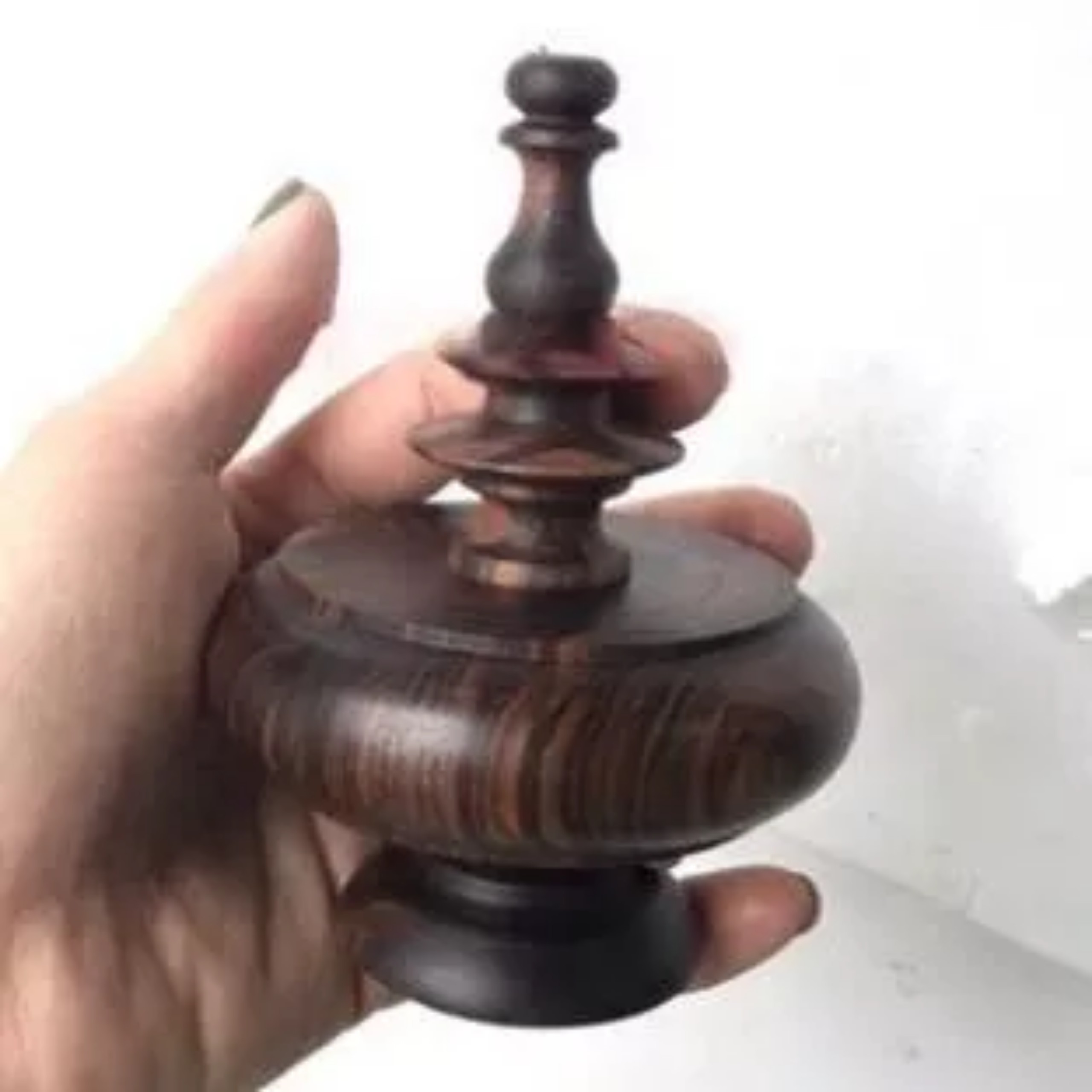 Nậm gỗ Mun lồng chim chào mào. Nậm Mun giá rẻ đẹp