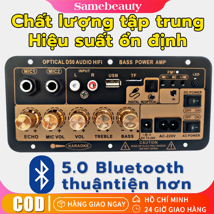 Bo mạch loa bluetooth 4.2 30-120w cho loa gia đình, karaoke DIY