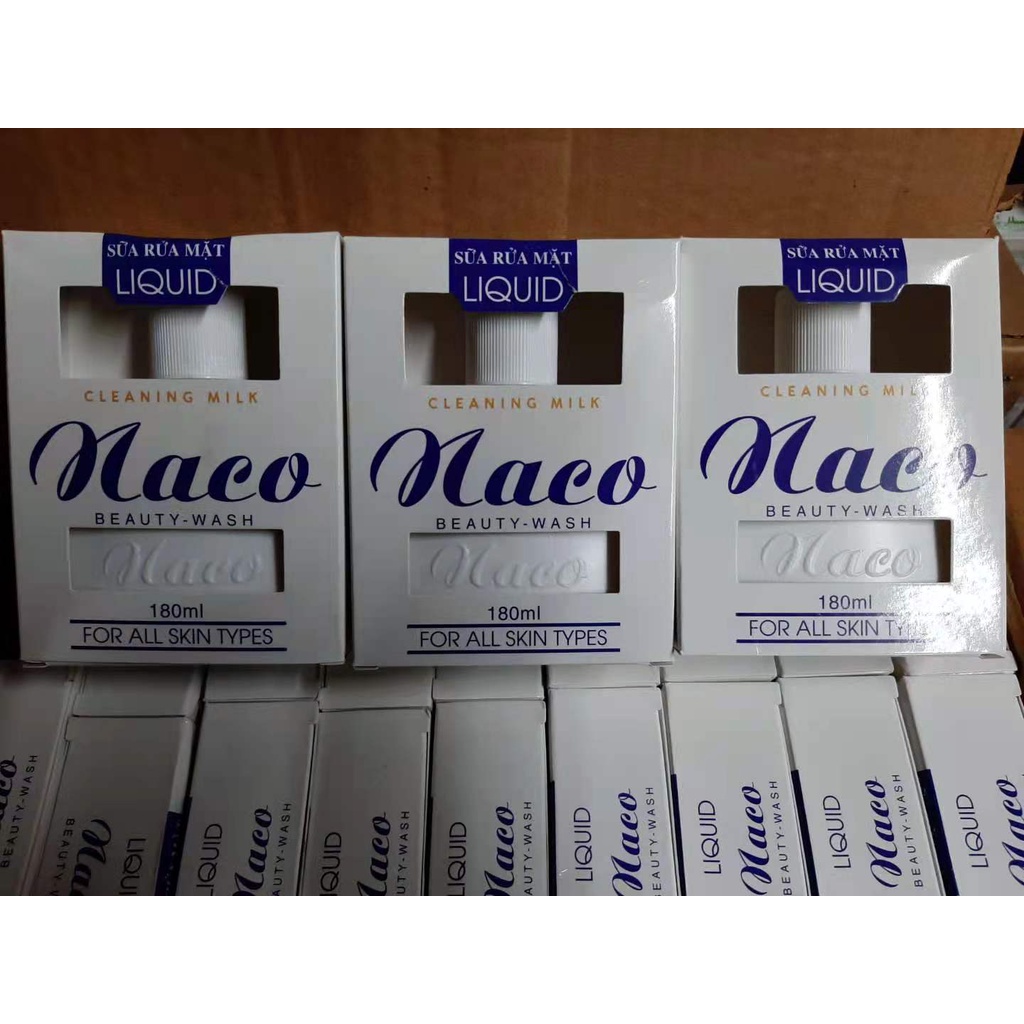 Sữa rửa mặt naco 180ml