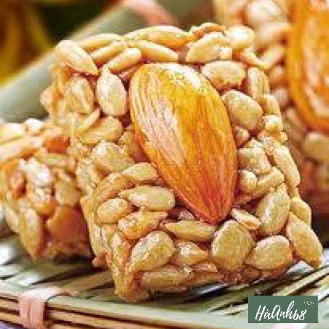 Gói 500g Kẹo hạt hướng dương hạnh nhân tẩm mật ong