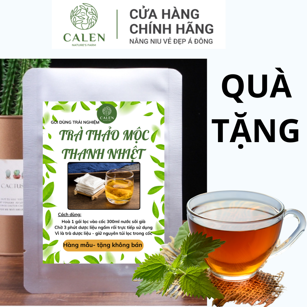 Trà túi lọc thảo mộc , an toàn - hiệu quả - có thể dùng lâu dài chiết xuất toàn bột từ lá cây thảo dược