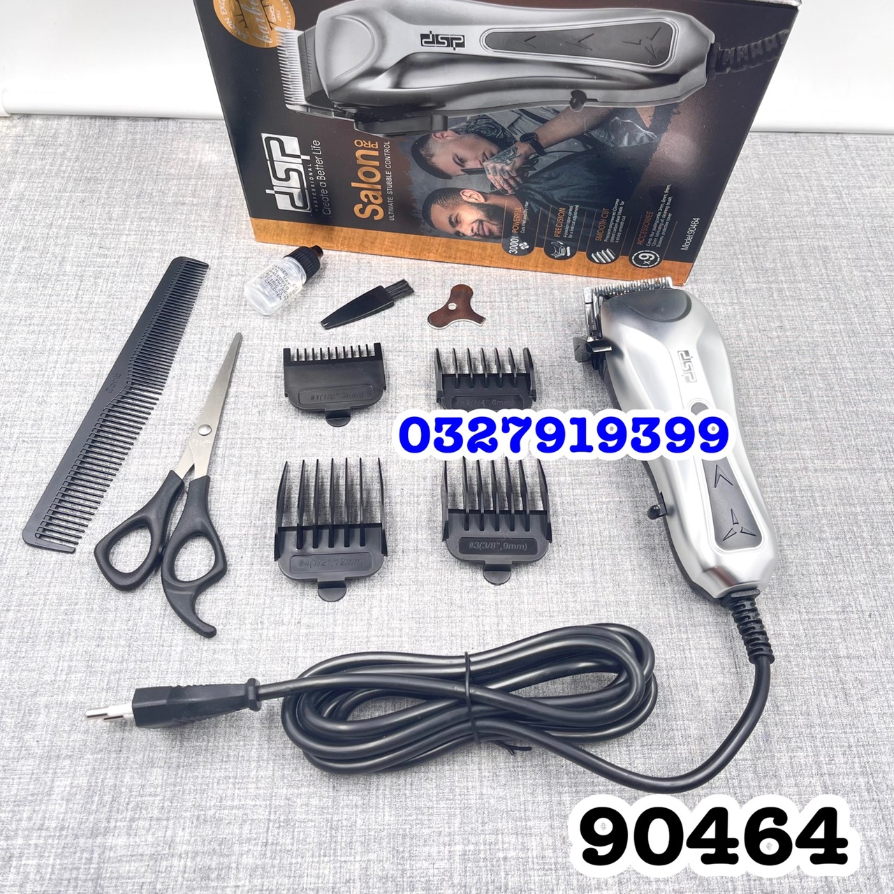 Tông đơ cắt tóc dây cao cấp DSP 90464