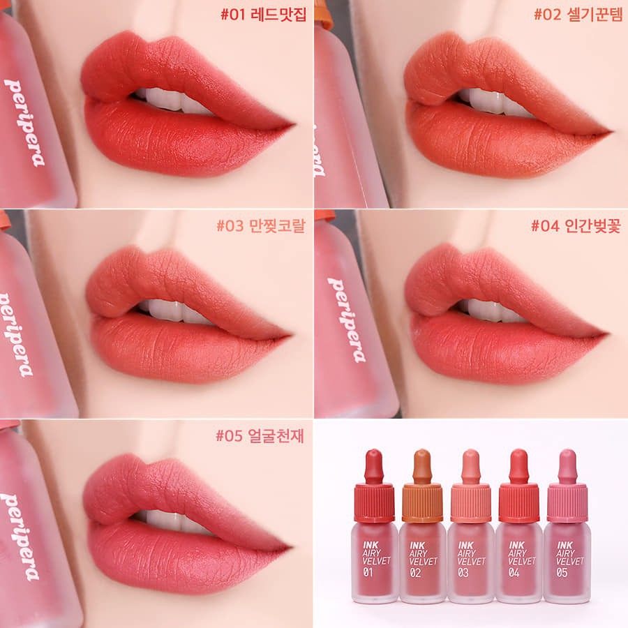 Son kem ink airy velvet tint 2019