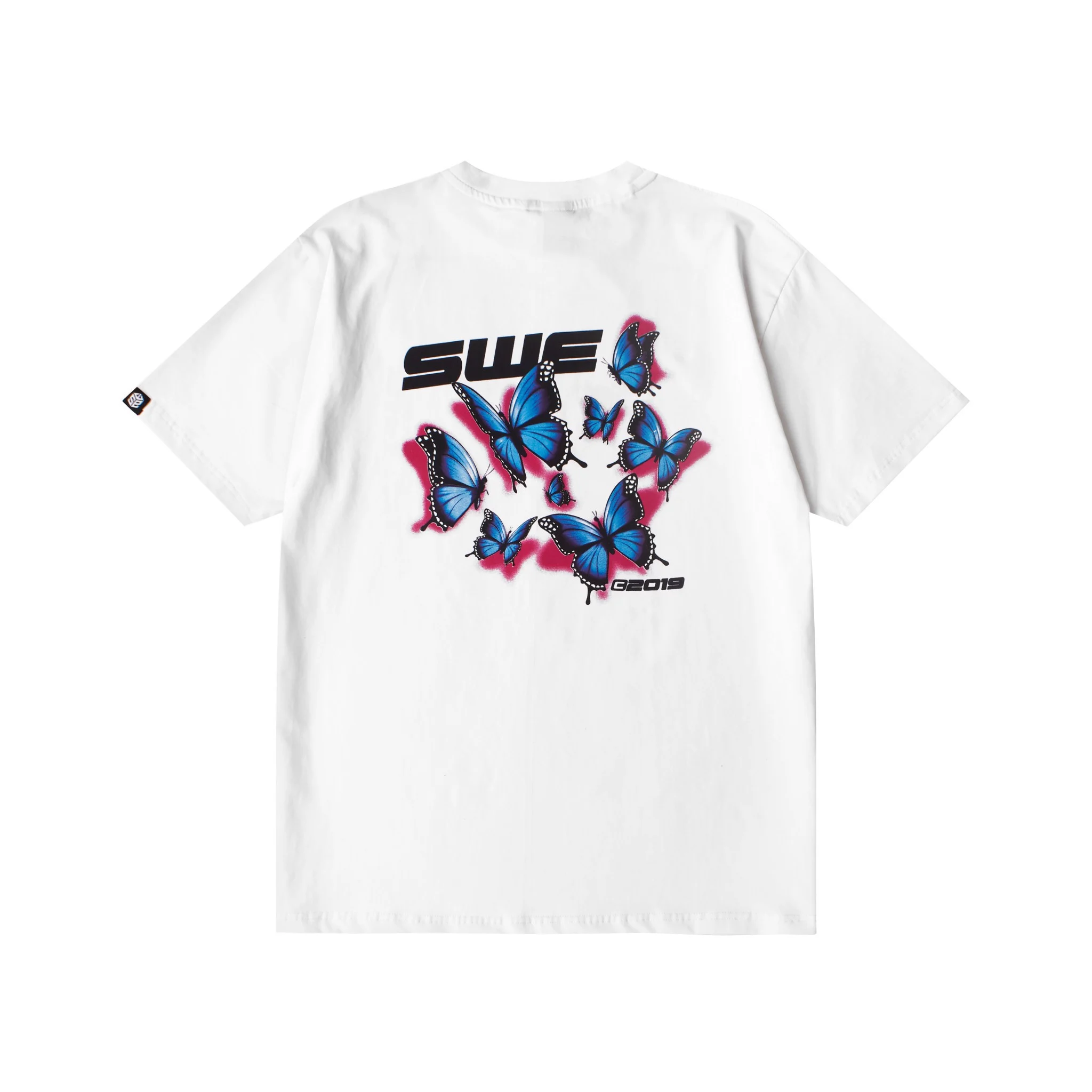 Áo thun nam nữ form dài rộng tay lỡ Unisex SWE BƯỚM cực đẹp, áo thun nữ