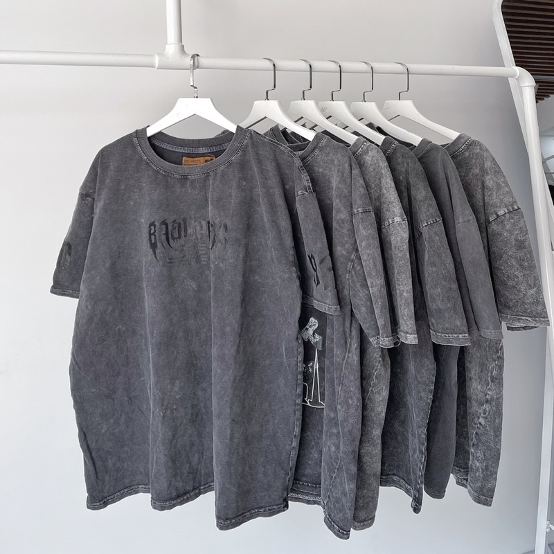 Áo thun loang B.A.D ảnh thật unisex