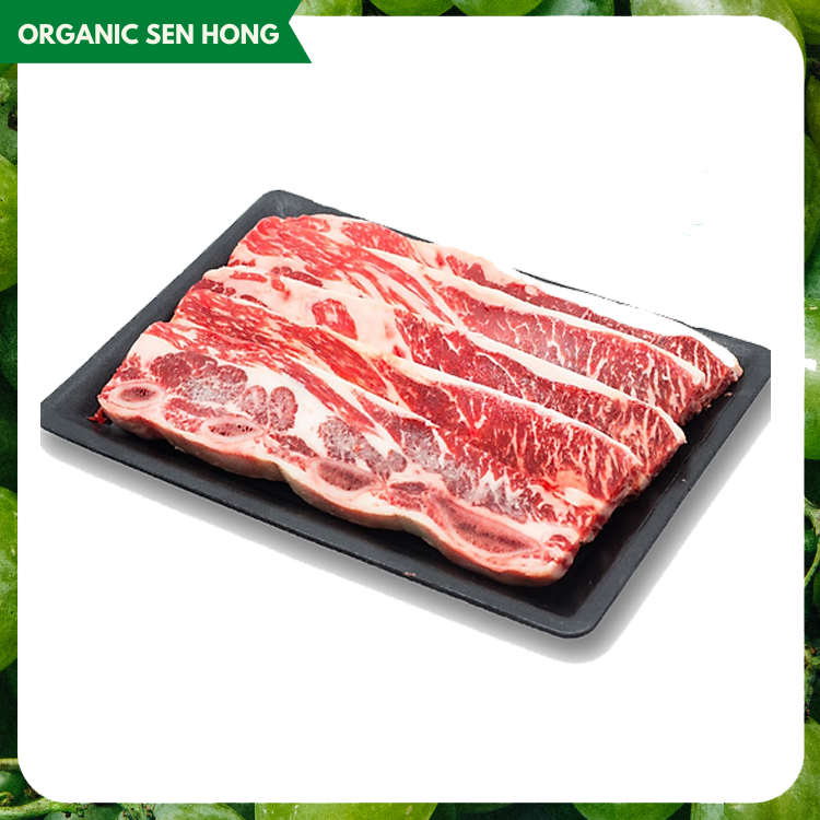 Sườn bò Mỹ có xương Excel 500gr - được bán bởi Organic Sen Hồng - giao nhanh 3h