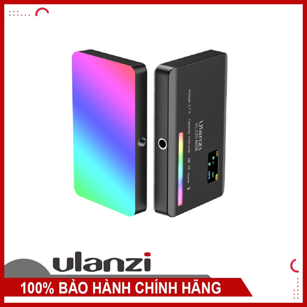 Đèn led đổi màu rgb - ulanzi vl120 rgb full color video light