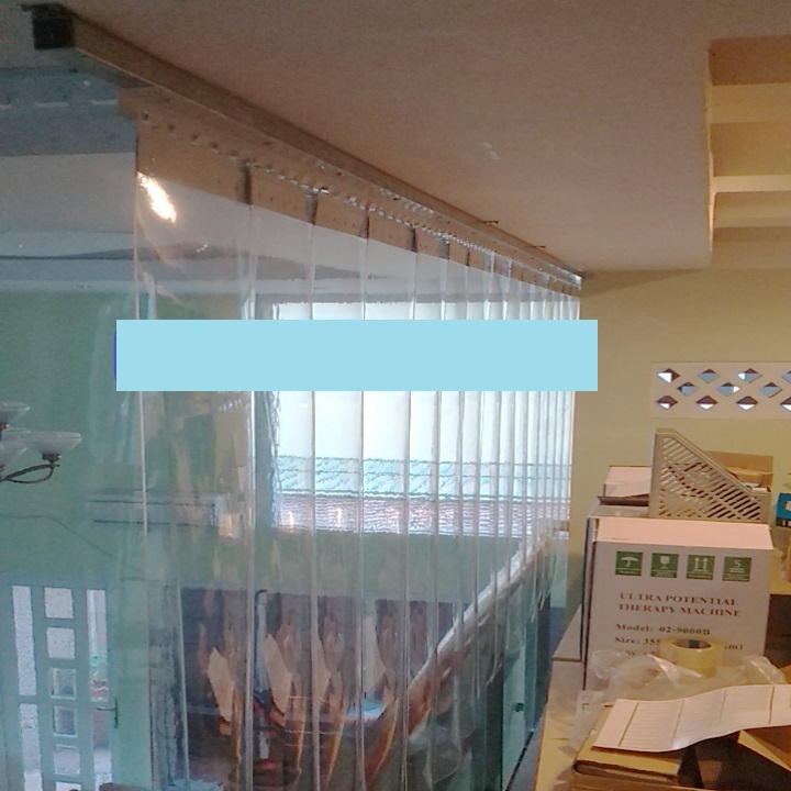 Rèm nhựa PVC (Cao2.1m x 2mm) ngăn lạnh điều hòa