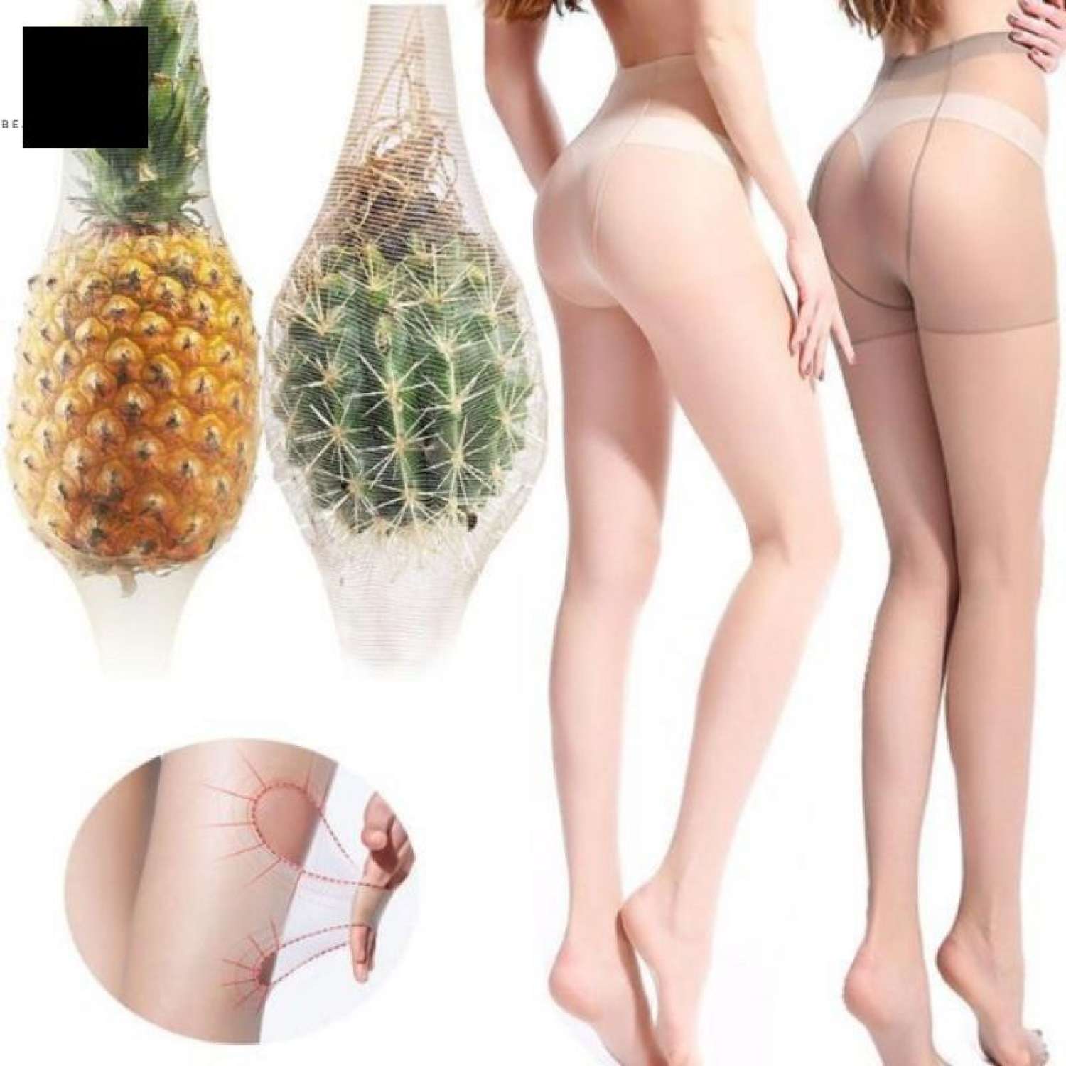 Quần tất da chân nữ Dứa siêu dai chống rách chất liệu mềm mịn thon gọn mã QT033
