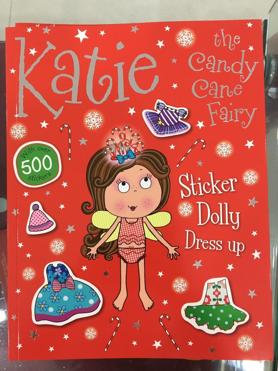 Sticker book - Katie the Candy Cane Fairy Sticker Dolly Dress Up