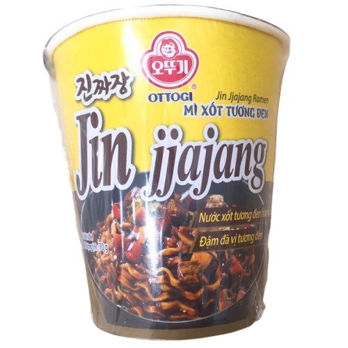 Mì Ly Jin jjajang xốt tương đen Ottogi 70g