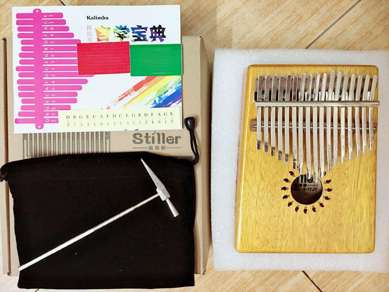 Đàn Kalimba Stiller Đủ Mẫu Giá Rẻ Dành Cho Những Bạn Mới Bắt Đầu Chơi Nhạc Cụ - Thumb Piano 17 Keys - HÀNG CÓ SẴN.