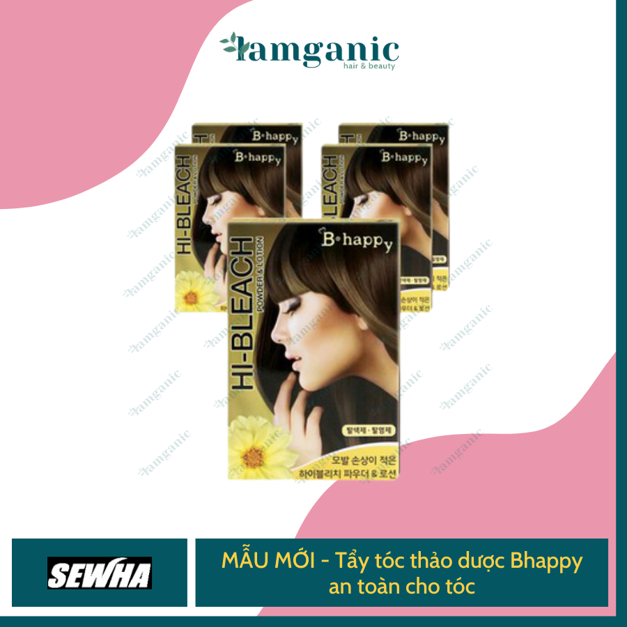 [HCM]Tẩy tóc an toàn có dưỡng tóc B-Happy