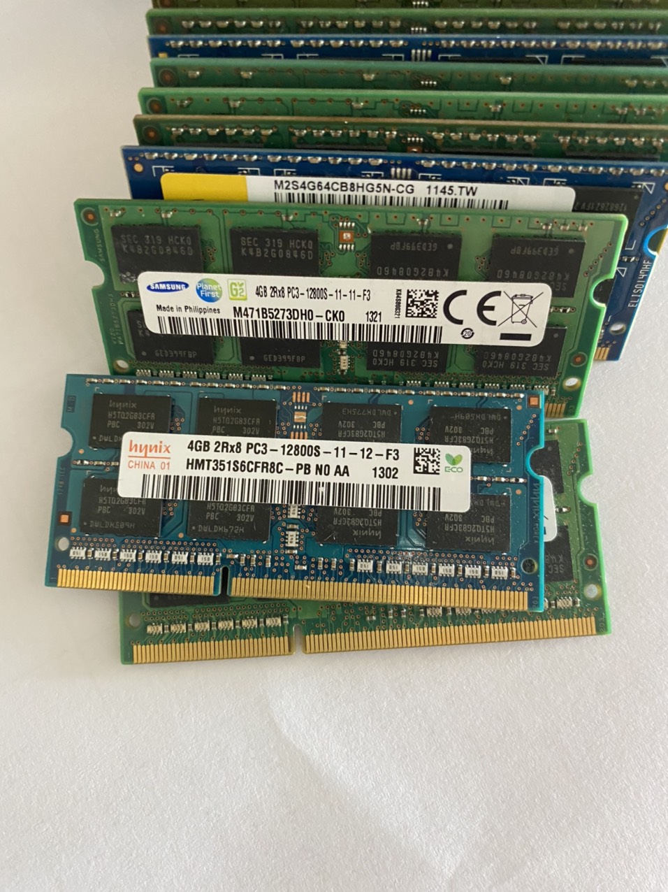 Ram laptop ddr3 4gb bus 1333/1600 mhz pc3 | hàng zin theo máy