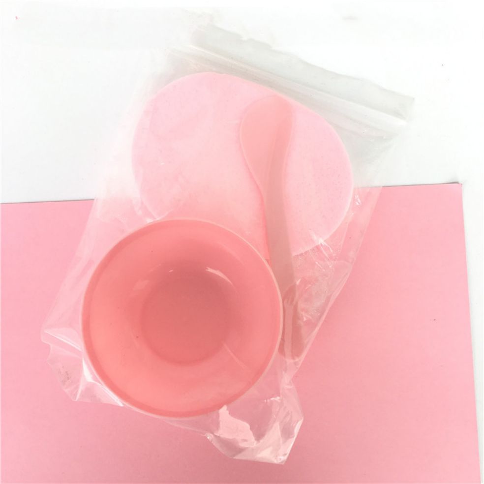 Bộ chén trộn mặt nạ + bông bọt biển lau mặt