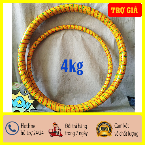 Vòng lắc eo thông minh KHỦNG 4kg mây chập đôi giúp giảm mỡ bụng cực nhanh