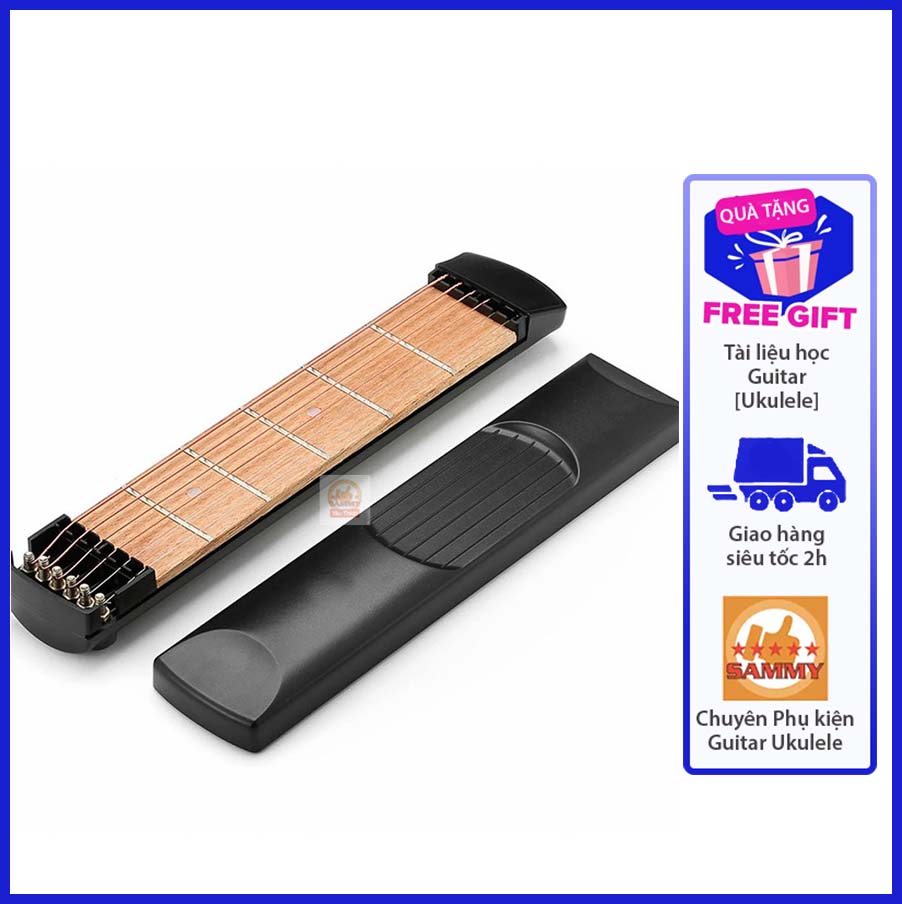 [HCM][ĐỘC QUYỀN] DỤNG CỤ TẬP BẤM HỢP ÂM GUITAR - GUITAR POCKET - TẬP MỌI LÚC MỌI NƠI KHÔNG SỢ PHIỀN ĐẾN AI