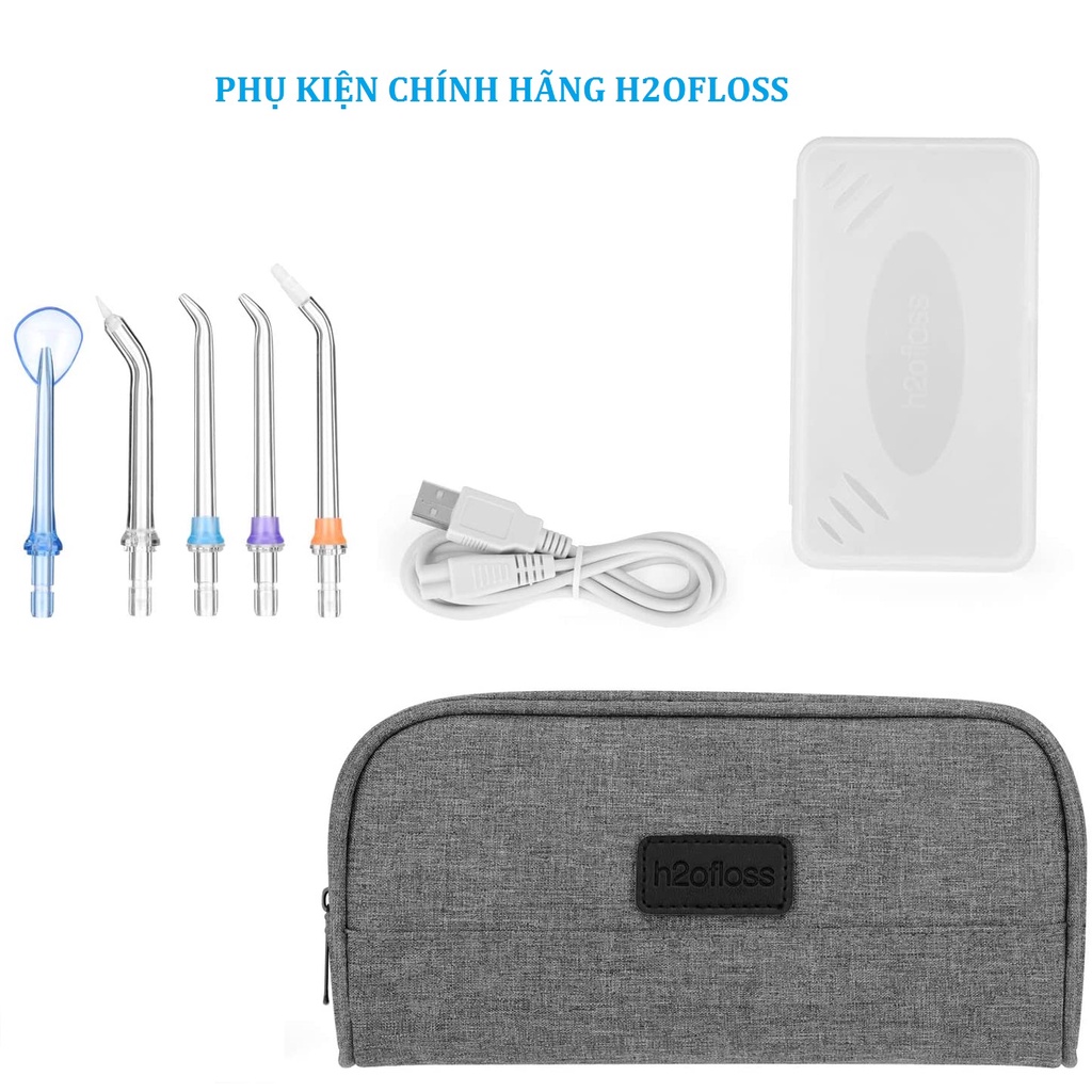 Dây sạc tăm nước đầu tăm nước h2ofloss tất cả các model hf9p/hf6/hf6p/hf2