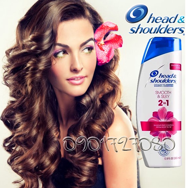 Dầu gội Head and Shoulders Smooth anh Silky - Pháp