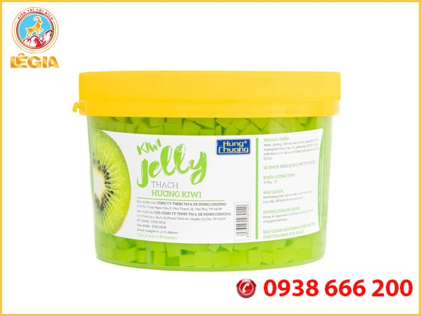 THẠCH HÙNG CHƯƠNG KIWI 2,2KG topping