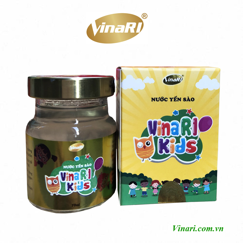 Hộp nước yến cho trẻ em vinari kids – 70ml