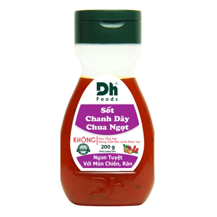 Sốt chanh dây chua ngọt