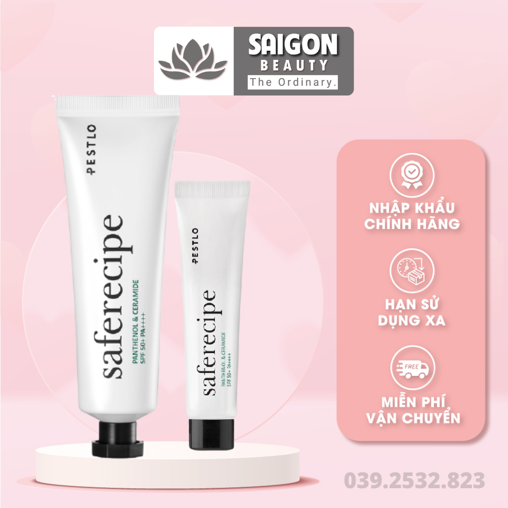 Kem chống nắng pestlo safe recipe sun essence spf50 pa+++