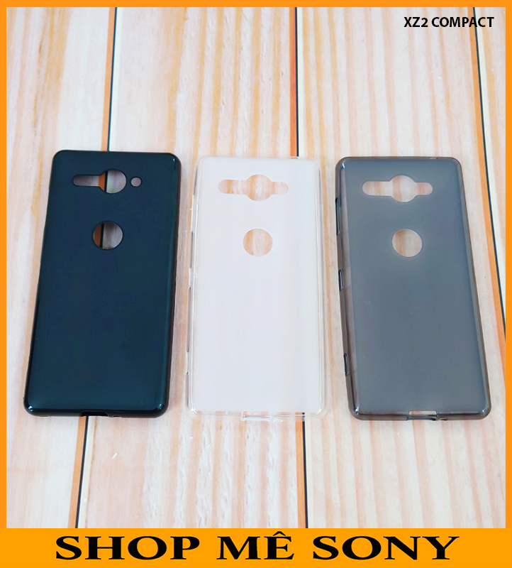 Ốp dẻo nhám chống vân tay Sony Xperia X Compact - XZ1 Compact - XZ2 Compact