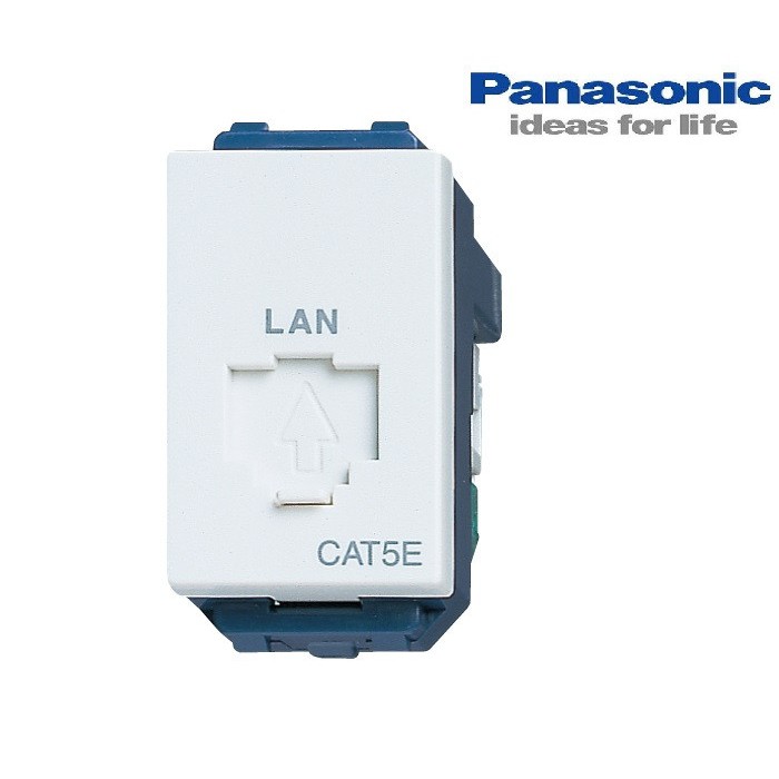 Hạt ổ cắm mạng panasonic cat5 dòng wide