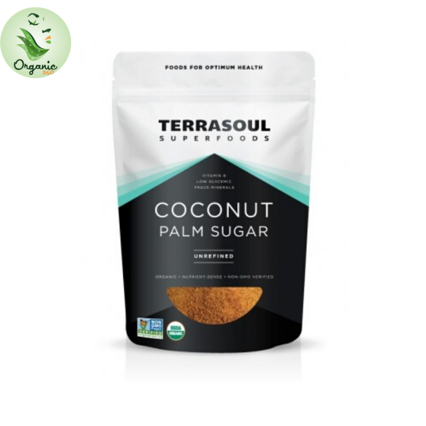 [2 loại] Đường Dừa Hữu Cơ Terrasoul 907g / Dragon Superfoods 250g