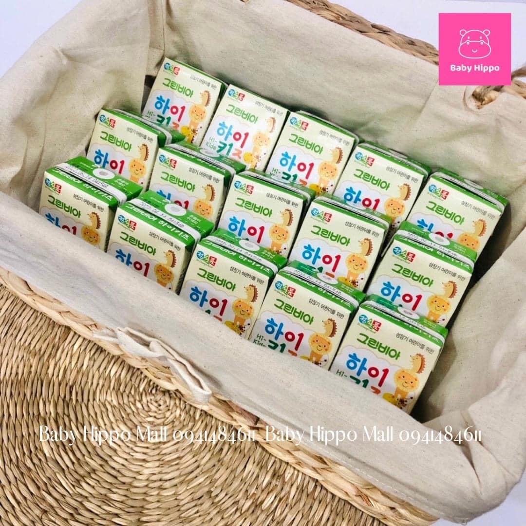 Sữa Nước Greenbia Hikids Hàn Cho Bé 1-12 Tuổi | Lazada.Vn