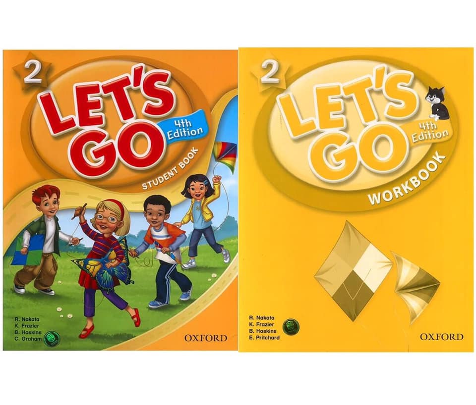 Bộ let's go 2 bản 4th cho bé