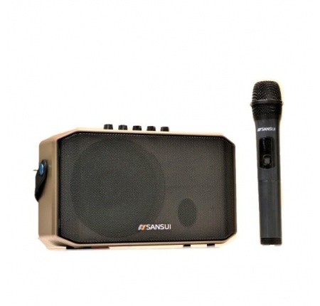 Loa karaoke mini sansui sa1-05 hàng , loa bluetooth công suất lớn âm thanh cực hay + tặng 1 micro hút âm