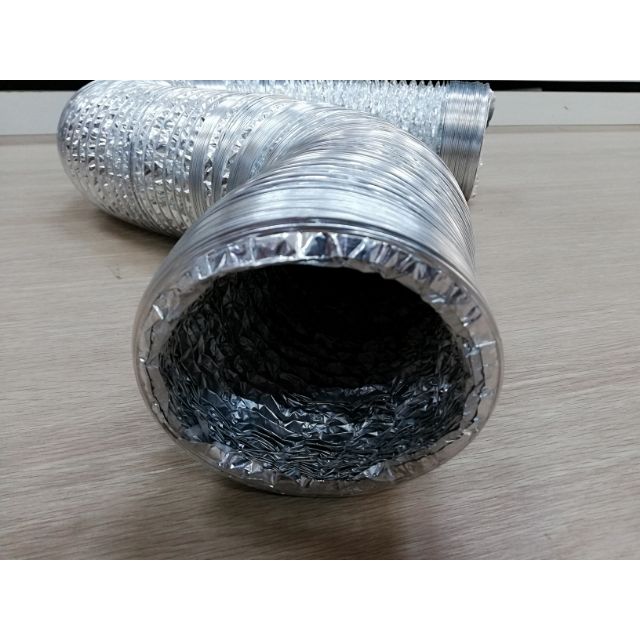 Ống sun bạc máy hút mùi D100mm x 8m