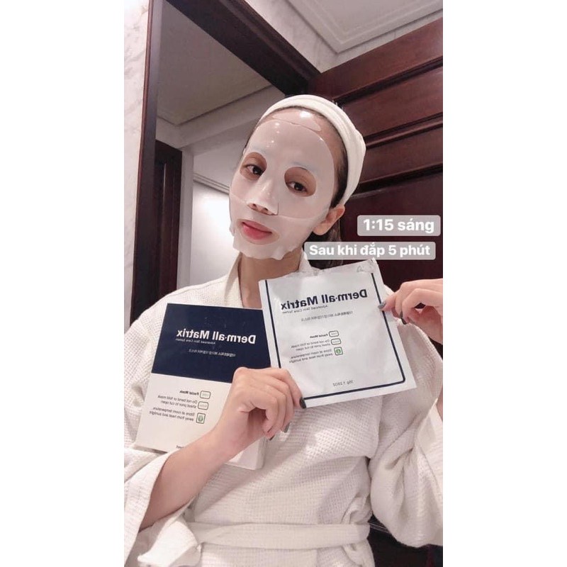 Mặt nạ derm all matrix hộp 4 miếng