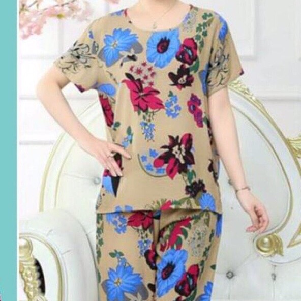 Bộ đồ tôn lửng cổ tròn