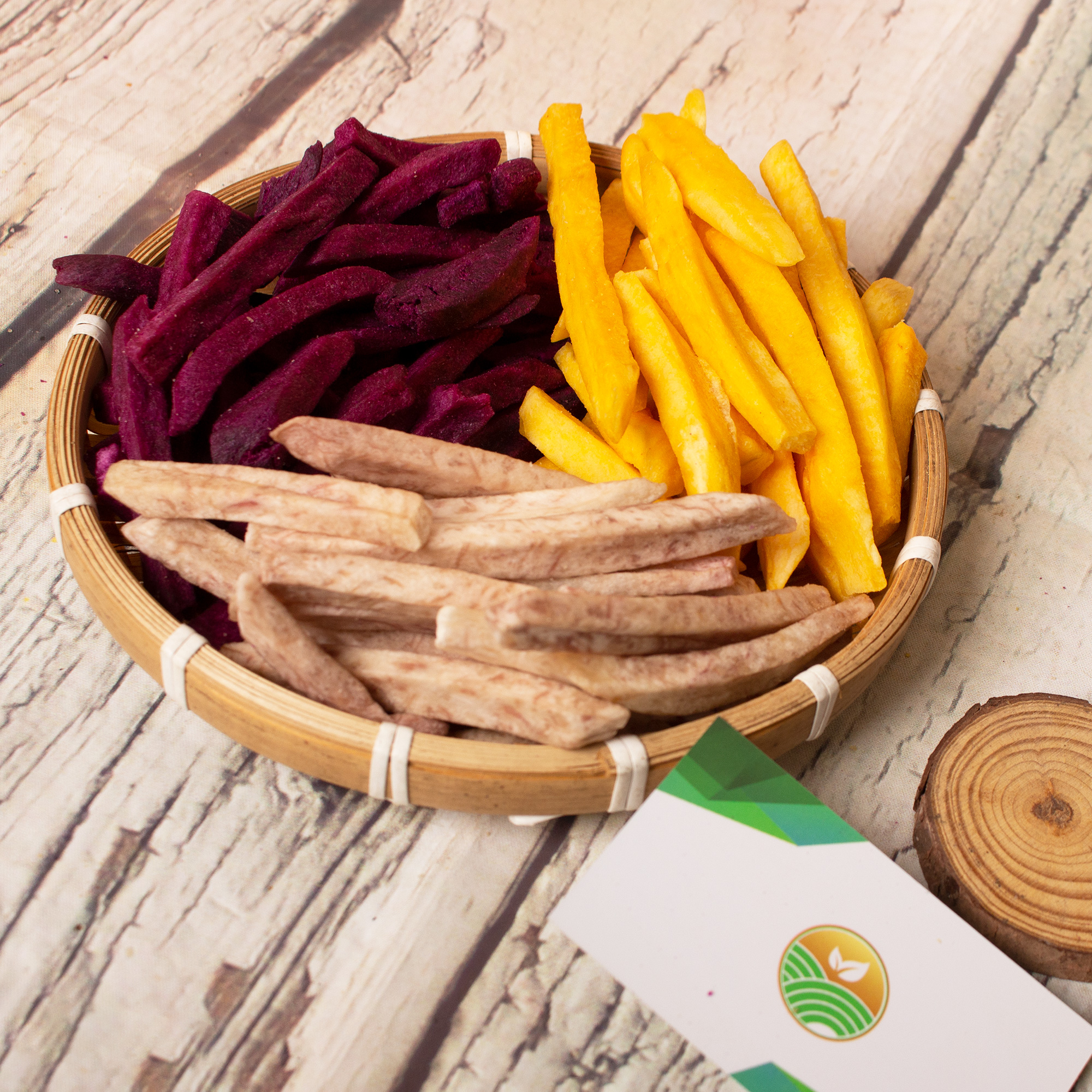 Mix khoai lang sấy giòn 300g