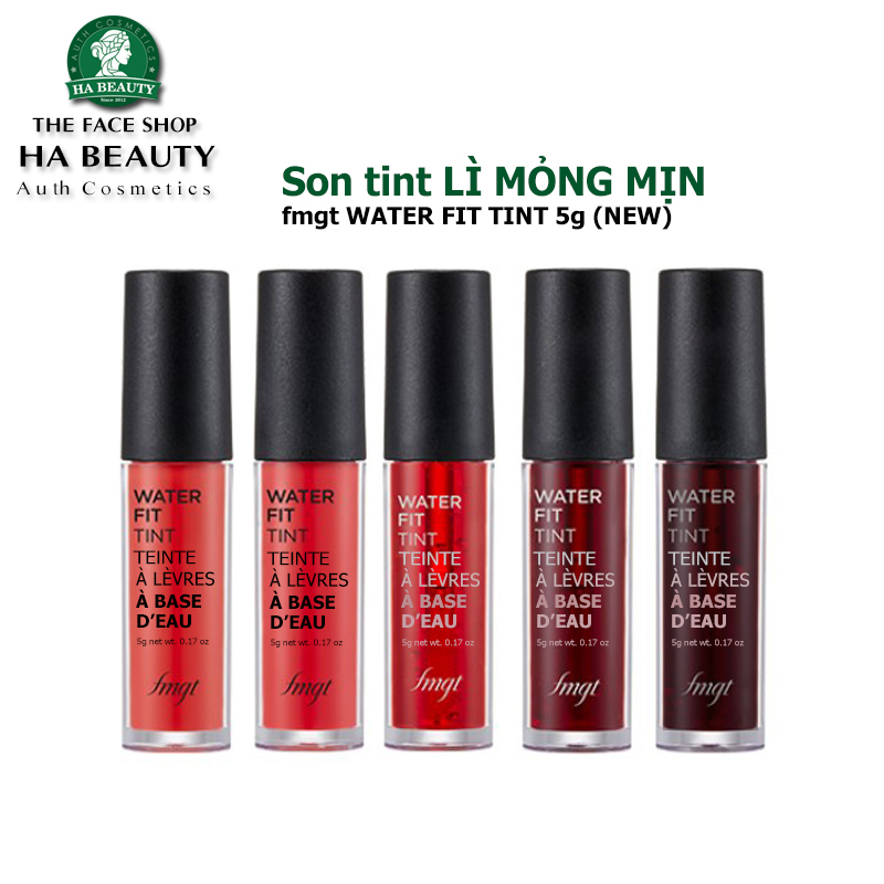 Son tint lì the face shop fmgt water fit tint 5g
