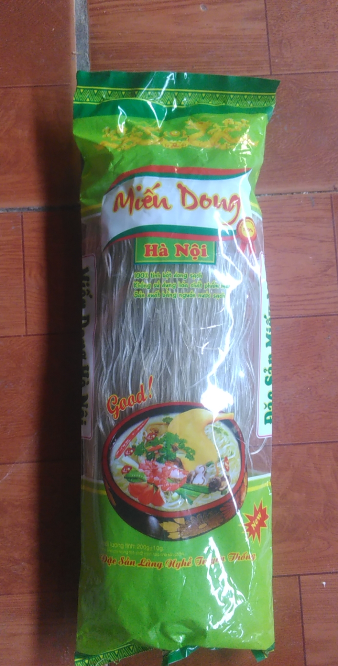 Miến dong cao cấp 100% tinh bột dong –làng so hà nội gói 200gram - bm fooddrop