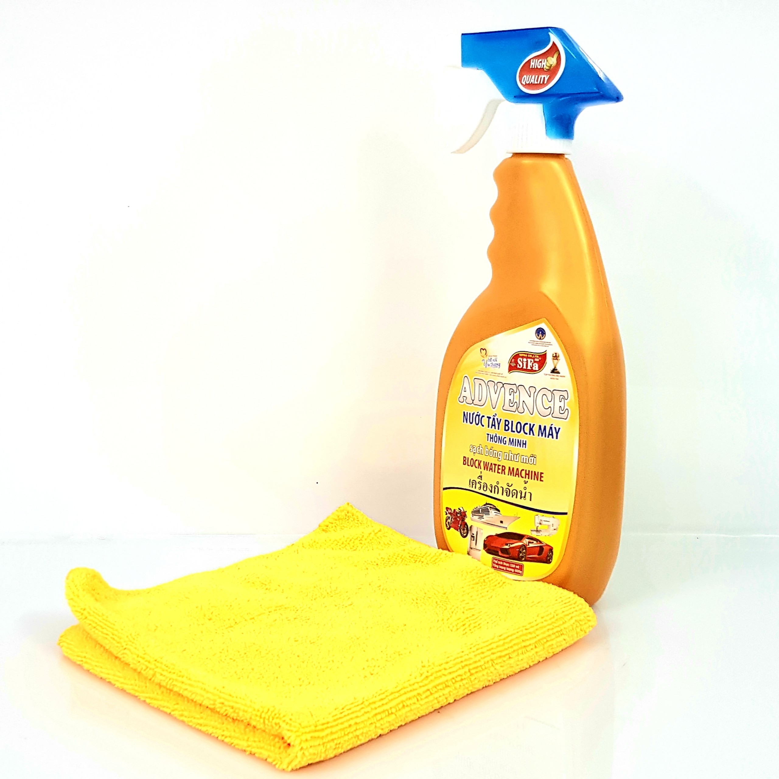 Nước tẩy rửa block máy sifa 550ml