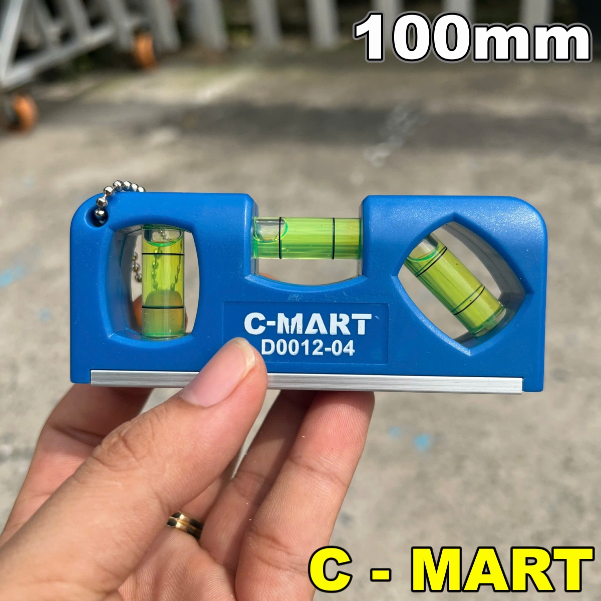 Thước thủy bỏ túi có từ c-mart d0012-04 100mm
