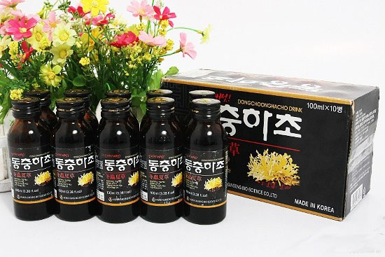 10 chai Nước Đông Trùng Hạ Thảo