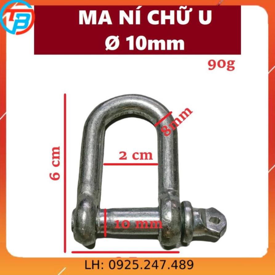 Ma ní chữ u cáp thép thái bình vinàn.