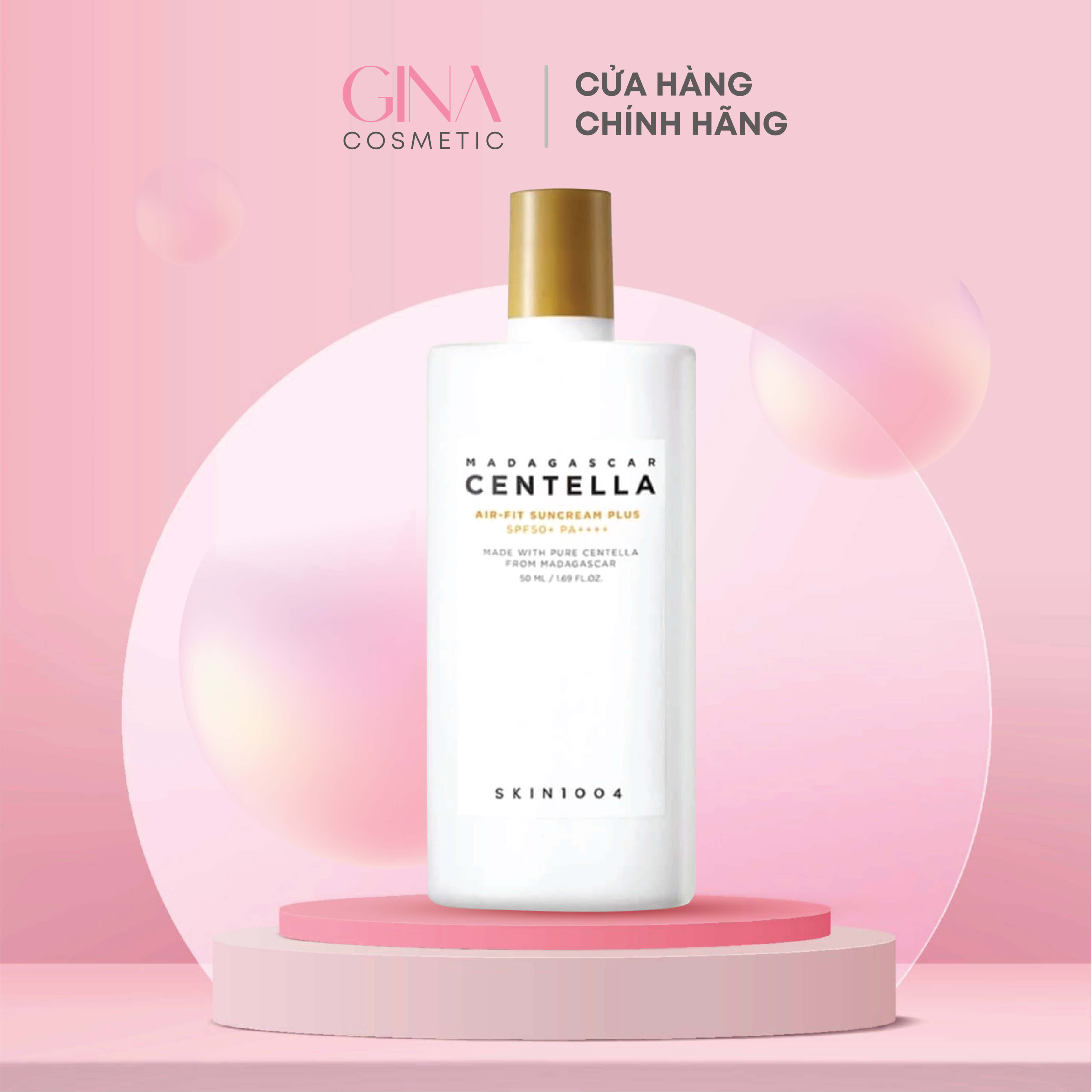 Kem chống nắng tinh chất rau má Skin1004 Madagascar Centella